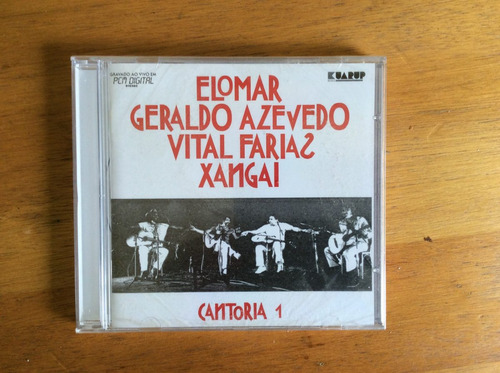 Cantoria 1 Cd - Geraldo Azevedo, Xangai, Vital Faria, Elomar