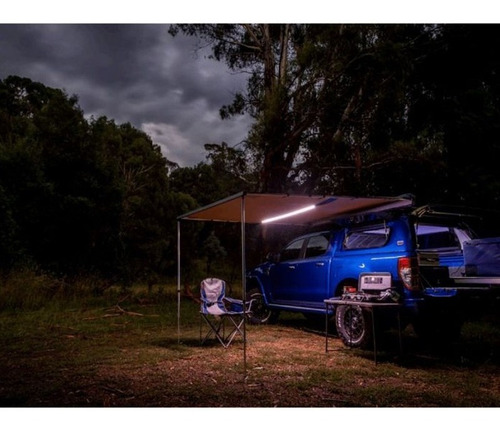 Toldo Lateral Arb Con Luz Led 2.0 Y 2.5 Rustico Camping