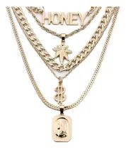 Comprar Jumwrit Collares Con Signo De Dólar Punk, Collares De Cadena