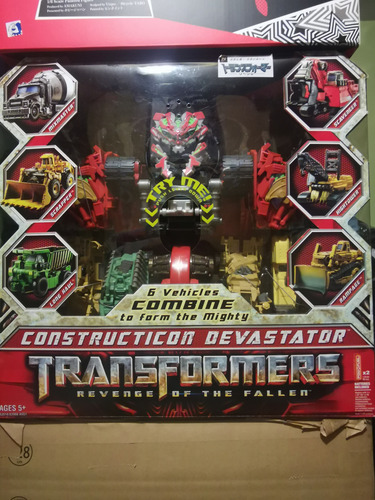 Constructicon Devastator Rd-16 (version Japonesa) (Usado)