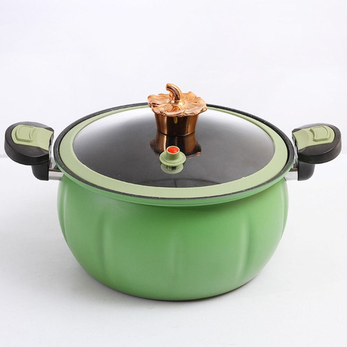 F Panela De Micropressão De Abóbora 8l Fogão A Gás De Vidro