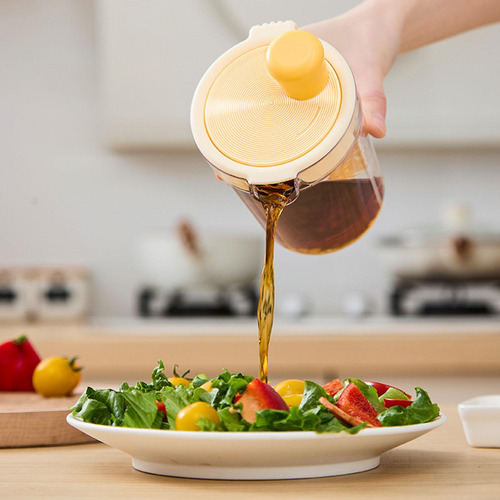 Mezclador Manual De Aderezos Para Ensaladas, Amarillo