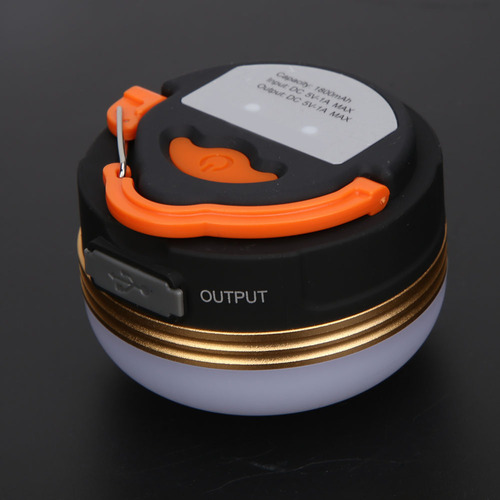 Linterna Led Colgante Portátil Con Carga Usb Para Tienda De