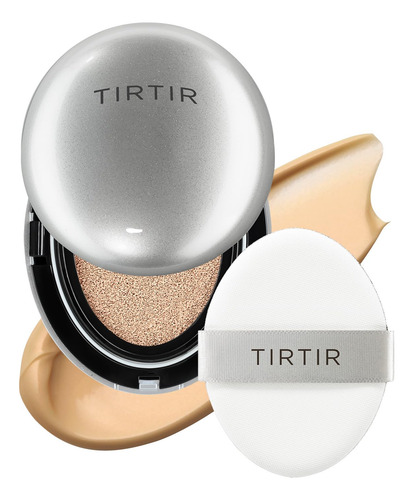 Máscara Cushion Foundation Tirtir Fit Aura Silver #27n Camel