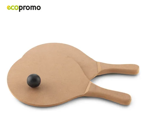 Juego De Raquetas Wood Beach Con Pelota Juegos De Playa