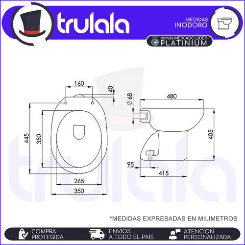 Juego Sanitario Baño Completo Vanitory Kit Griferia Botiquin