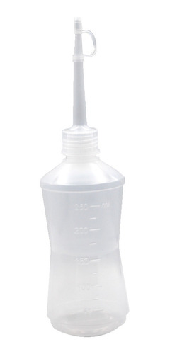 Almotolia Plástica Transparente 250ml Tattoo