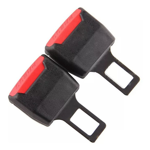 Imagen 3 de 6 de Broche Falso Doble Cinturon Seguridad Universal Auto.x2