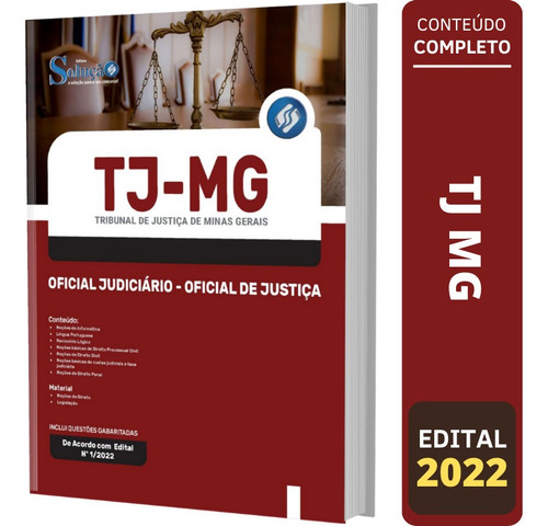 Apostila Concurso Tj Mg - Oficial De Justiça