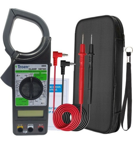Imagen 3 de 3 de Tester Multimetro Pinza Amperimetrica Digital Herramienta