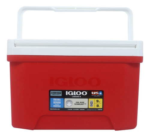 Hielera Roja Con Agarradera Igloo 32477 Cap. 8.1l 55000210