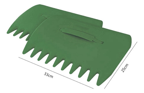 El Colector Portátil Leaf Pair Agarra Hojas Para Limpiar El