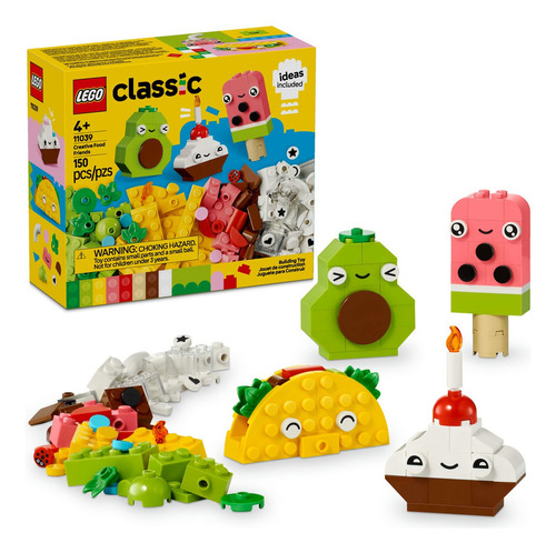 Lego Classic Amigos Nutritivos Creativos Juguete 11039