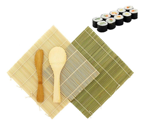Kit Para Hacer Sushi Con Forma De Rollo De Bambú, Kit Para H