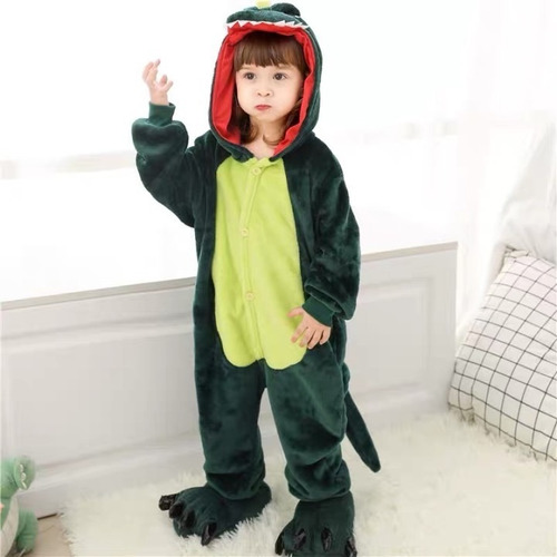 100% algodón Pijama Infantil de Dinosaurio PJ para niños 2 Unidades 