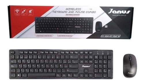 Combo Janus Teclado+mouse Inalàmbrico Ky-k841+ky-r547 