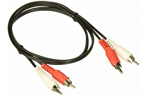 C2g 40463 Value Series Rca Stereo Audio Cable, Black (3