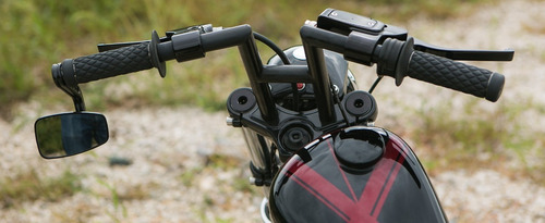 Puños Moto Diamante Bitwell Cafe Racer Pem
