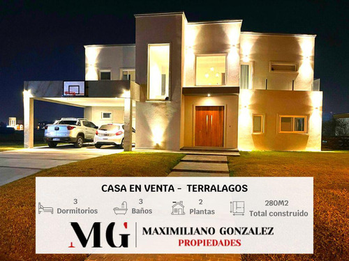 Casa En Venta Barrio Privado Cerrado , Terralagos Canning Ezeiza