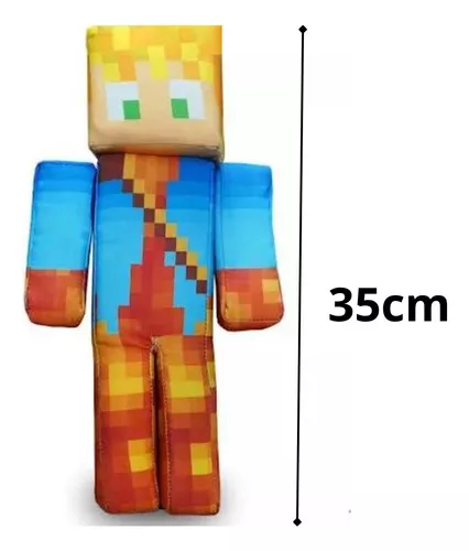 Boneco Lopers Minecraft Streamers 35 Cm Jogo Lançamento 2023