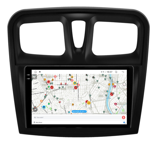 Central Multimidia Logan 15/19 9p Android 2gb 64gb Carplay