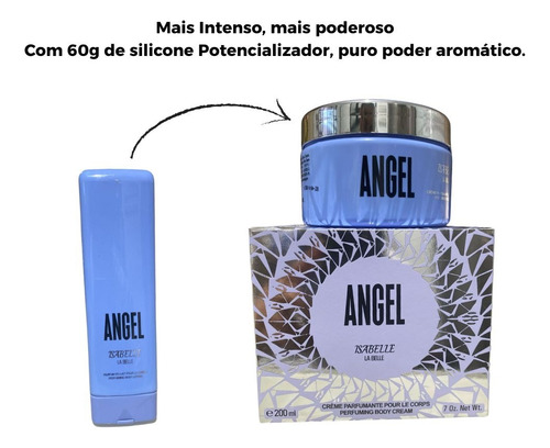 Creme Angel Hidratante Corporal Masculino Isabelle La Belle Patchouli