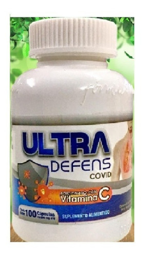 Vitamina Ultra Defens Cvid C/ 100 Capsulas Sabor Sin Sabor