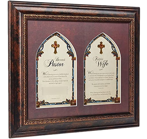 Creative Brands Faithworks Pastor & Pastor's Framed Wall / T