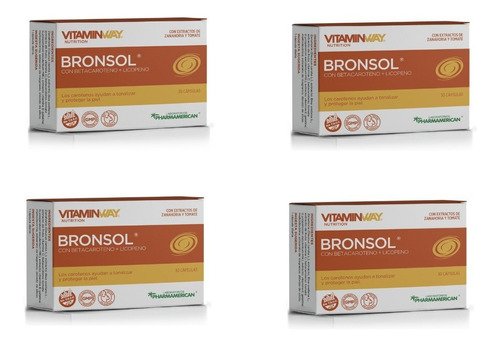 Bronceado Especial Sano Y Natural Sin Naranjas Bronsol X4