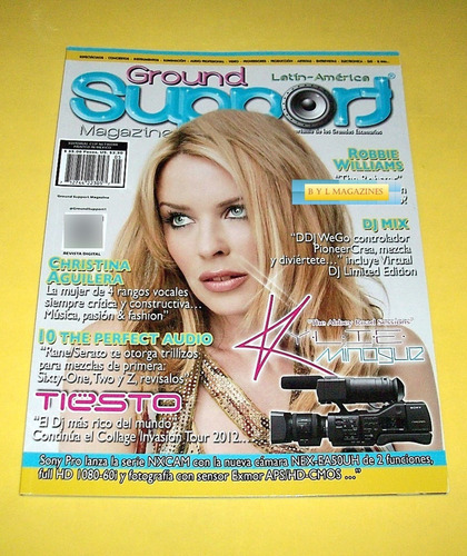 Kylie Minogue Revista Ground Support 2012 