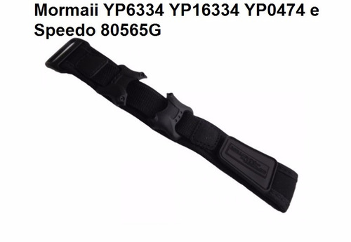 Pulseira Nylon Compatível Mormaii Yp6334 E Speedo 80565g