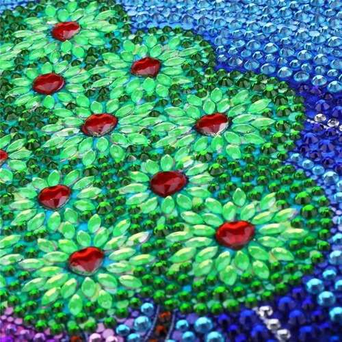 Puzzle 5d - Pintura Com Diamante - Árvore Da Saúde- 30x30 Cm