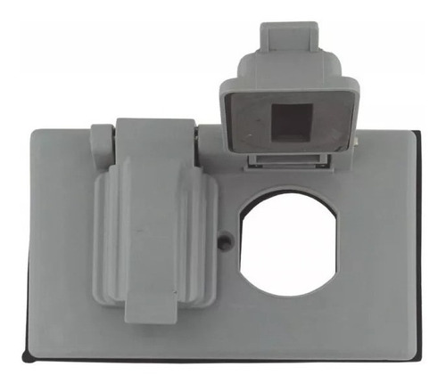 Placa De Abs Gris Duplex Interperie (20 Piezas) - Kleiman 