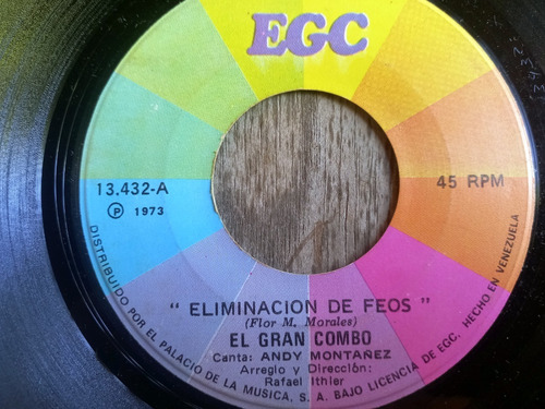 Disco Lp El Gran Combo - Eliminacion De Los Feos (1973) R20