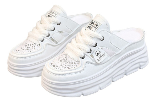 Zapatos De Dama Casuales Comodos Moda Plataforma Playa