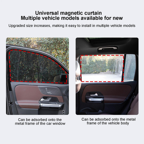 Cortinas Magnéticas Para Ventanillas De Coche Persianas Magn