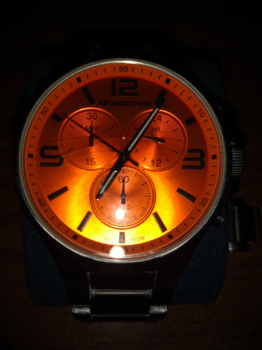 Reloj Kevingston Acero Inox. Cronógrafo.
