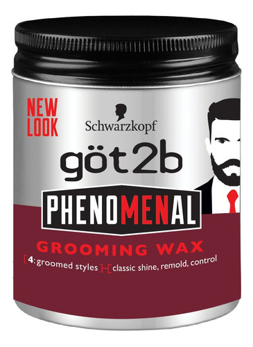 Gel para cabelo Got2b Defiant Define And Shine, Phenome got2b