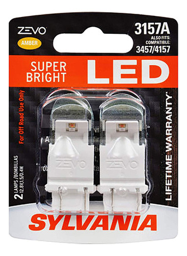 Foco Luz Led Blanca Unidad Sylvania Zevo Ambar