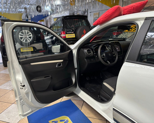 Renault Kwid 2019 1.0 Flex Intense Manual Completo Branco