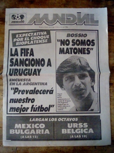 Clarín Mundial México 86 Domingo 15 De Junio (mx)