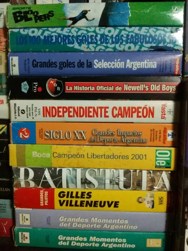 Vhs Originales Deportes, Futbol, Golf, Etc - Precio Unitario