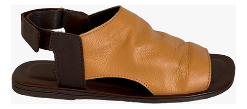 Sandalia Feminina Couro Legitimo Conforto Hms Premium