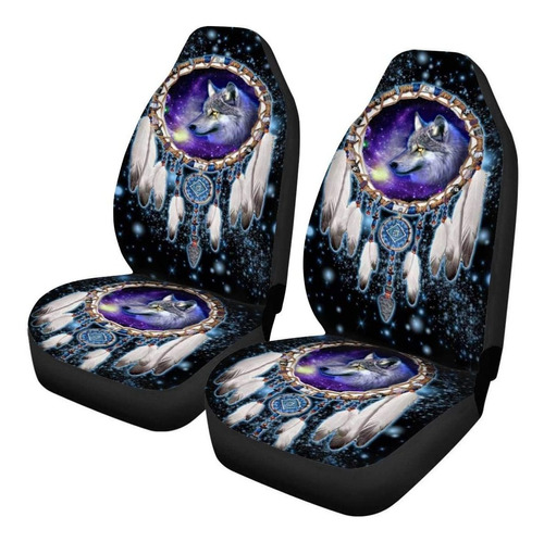 Coche Protector De Asiento Blando Asientos Galaxy Lobo ...