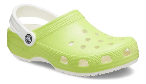 Crocs Classic Glow In The Dark Zuecos Fosforescente Unisex