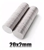 Comprar Imanes De Neodimio Modelo 20mmx2mm Pack 10 Unds