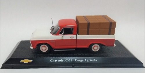 Imagem 2 de 5 de Miniatura Chevrolet C14 Carga Agricola Escala 1/43