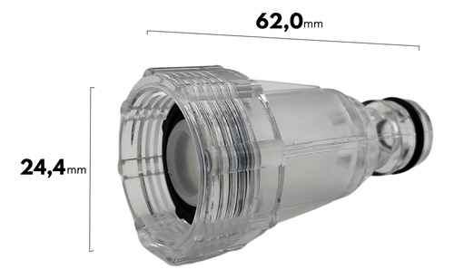 Conector De Entrada Com Filtro Lavor Wash Deltajet Home 1600