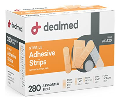 Bandages De Adhesivo Flexible - 280 Conde (1 Pack) K96f9