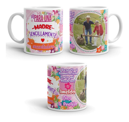 Mug Personalizado Dia De La Madre - Mamá / Regalo / Taza 